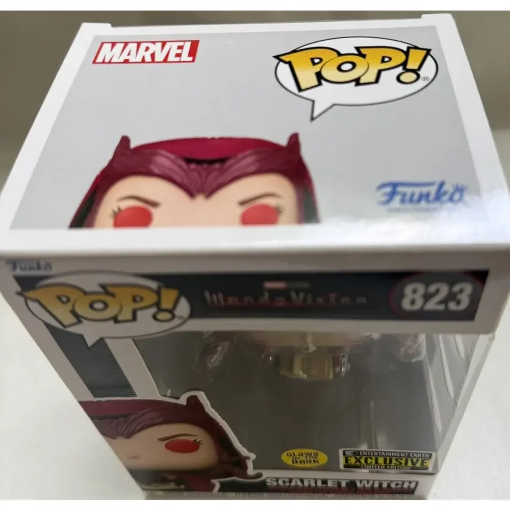 Funko POP! Scarlet Witch #823 (GITD Entertainment Earth Exclusive) Marvel Wanda
